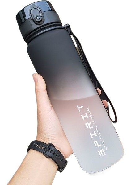 Yaz Taşınabilir Yüksek Sıcaklığa Dayanıklı Fitness Pot Öğrenci Açık Büyük Kapasiteli Su Bardağı (Yurt Dışından)