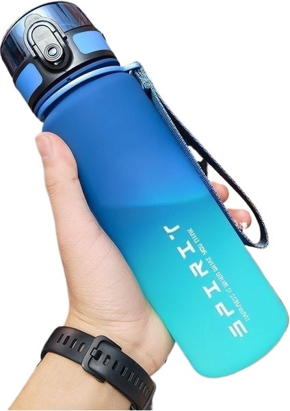 Yaz Taşınabilir Yüksek Sıcaklığa Dayanıklı Fitness Pot Öğrenci Açık Büyük Kapasiteli Su Bardağı (Yurt Dışından)