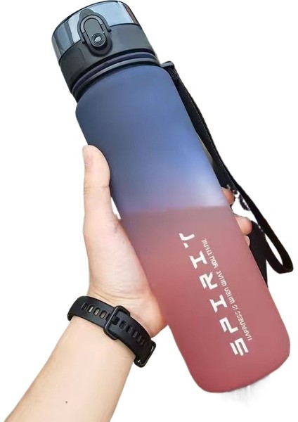 Yaz Taşınabilir Yüksek Sıcaklığa Dayanıklı Fitness Pot Öğrenci Açık Büyük Kapasiteli Su Bardağı (Yurt Dışından)