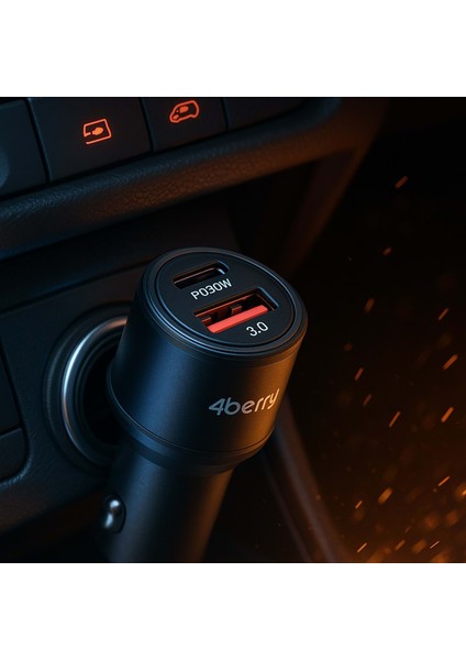 BS01 48W Metal Hızlı Araç Şarj Cihazı | Çift USB Pd & Qc 3.0 Destekli, Dayanıklı ve Kompakt Tasarım indirimleri