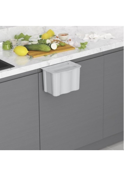 Askılı Çöp Kovası 5 Lt. Beyaz