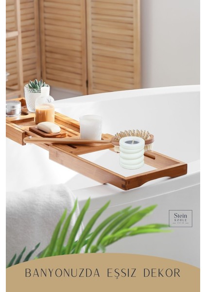 Şamdan Dekoratif Mumluk Beyaz Şamdan Tealight ve Uzun Mum Uyumlu Spiral Model