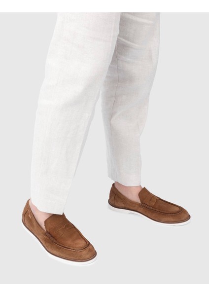 Craven Süet Deri Erkek Taba Loafer fiyatları