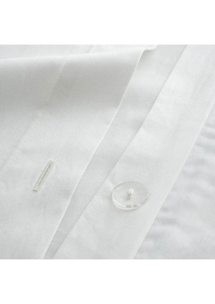 Mira Battal Boy Nevresim Takımı %100 Organik Pamuk Saten Nakışlı Krem 240X220 cm fiyatları