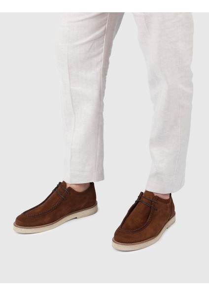 Buxton Süet Deri Erkek Taba Oxford Ayakkabı fiyatları