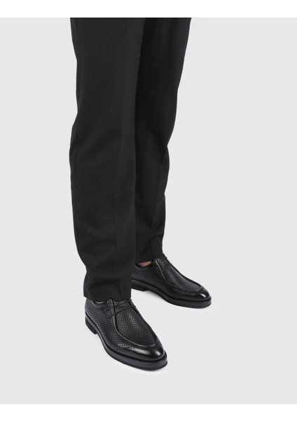 Luigi Hakiki Bufalo Deri Erkek Siyah Oxford Ayakkabı fiyatları