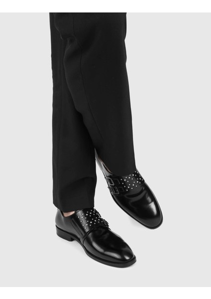 Notta Hakiki Açma Deri Erkek Siyah Loafer Ayakkabı fiyatları