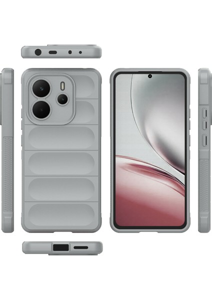 Xiaomi Redmi Note 14 4g (164.84MM) Kılıf Düşmeye Karşı Dayanıklı Yumuşak Tpu Sağlam Telefon Arka Kapağı-Açık Gri (Yurt Dışından) fiyatları