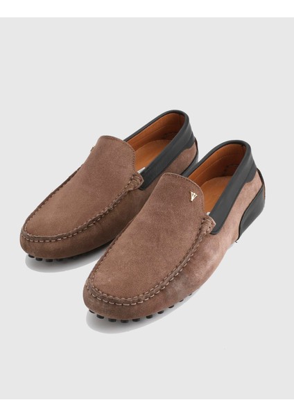 Mackay Hakiki Süet Deri Vizon Erkek Loafer fiyatları