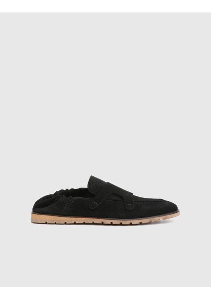 Crawley Süet Deri Siyah Erkek Loafer Ayakkabı modelleri