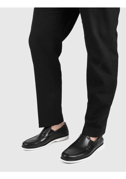 Cadence Hakiki Deri Erkek Siyah Loafer Ayakkabı fiyatları