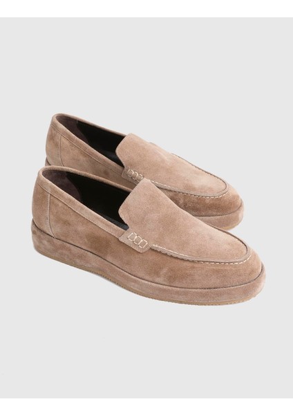 Alburg Süet Deri Vizon Erkek Loafer Ayakkabı fiyatları