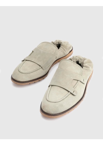 Crawley Süet Deri Yeşil Erkek Loafer Ayakkabı fiyatları