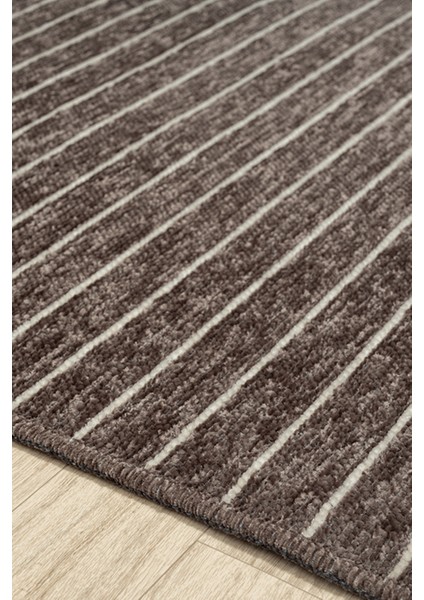 Ares Kahve Krem Halı Yıkanabilir Kaymaz Taban Şönil Kilim Dokuma Pamuk Taban Kilim NV10 50 x 80 cm indirimleri