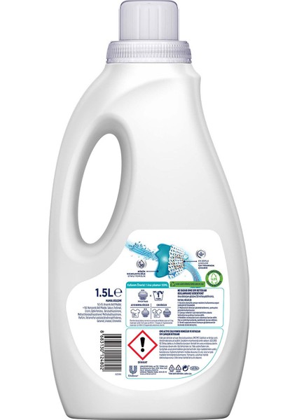 Active Cold Power Beyazlar ve Renkliler Için Sıvı Deterjan 1500 ml