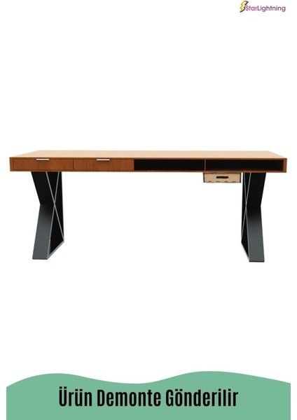 Gizli Çekmece Organizer Masa Altı Saklama Kabı Büyük Boy Yatay Demonte Mdf