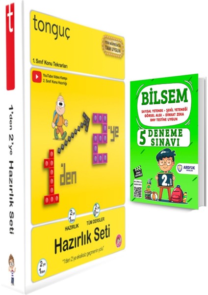 1'den 2'ye Hazırlık Seti 2. Sınıf Bilsem Deneme Sınavı
