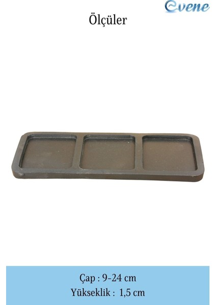 Makyaj Organizeri Üçlü Model