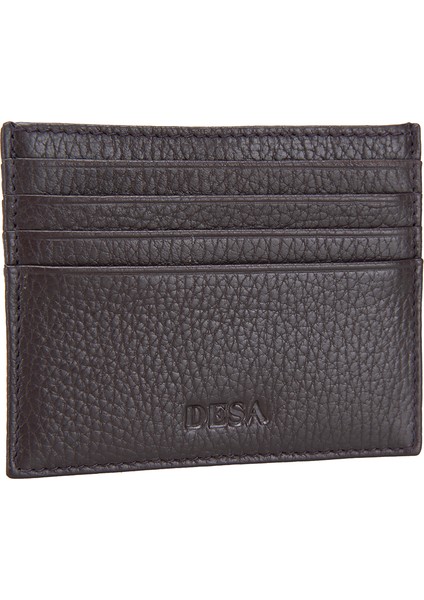 Reyna Koyu Kahve Deri Kartlık modelleri