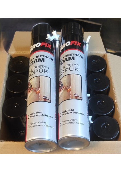 Poliüretan Köpük 750 ml 600 gr 1 Koli= 16ADET