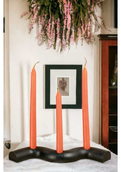 Şamdan Mumluk Siyah Tealight Ve Şamdan Mum Uyumlu Model 14 indirimleri