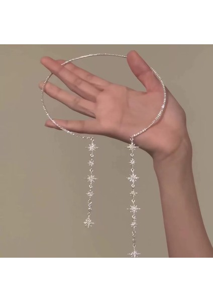 Yeni Bilezik Broş Küpe Gümüş Iğne Yağ Damlası Çiçekler Geometrik Küpe Fransız Retro Moda Mizaç Takı Broş Bilezik (Yurt Dışından)