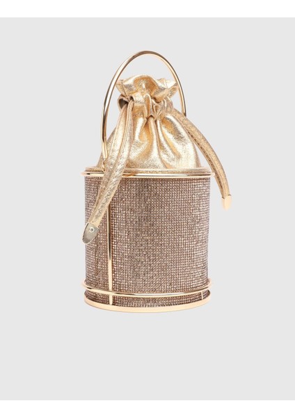 Doolin Altın Renk Taşlı Kadın Porftöy Çanta indirimleri