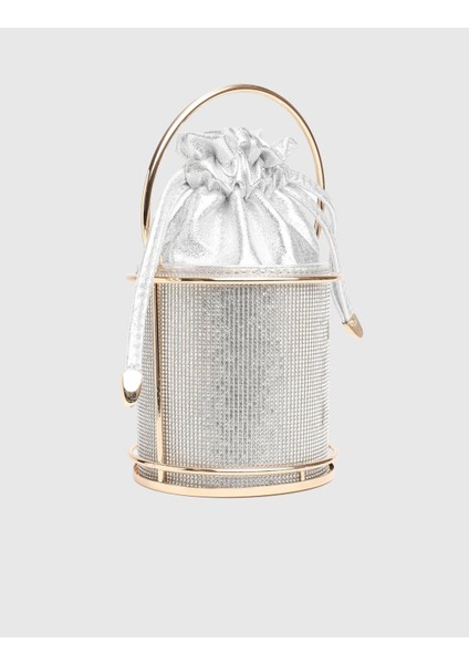 Doolin Gümüş Renk Taşlı Kadın Portföy Çanta fırsatları