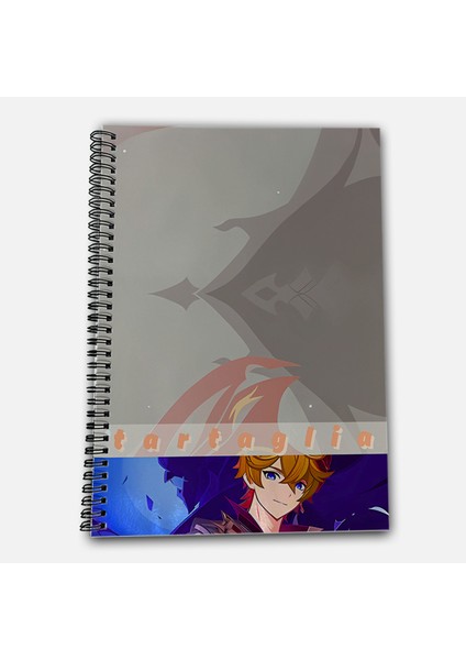 Genshin Impact Childe Tartaglia Kareli A4 Okul Defteri 72 Yaprak fiyatları