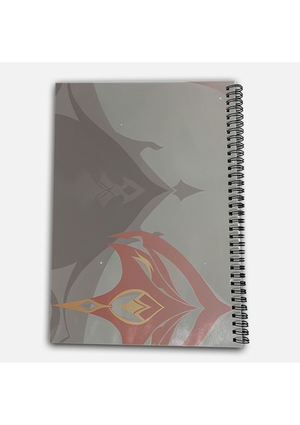 Genshin Impact Childe Tartaglia Kareli A4 Okul Defteri 72 Yaprak modelleri