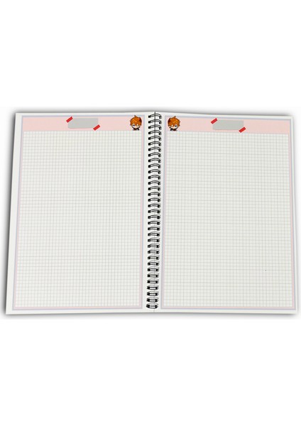 Genshin Impact Childe Tartaglia Kareli A4 Okul Defteri 72 Yaprak fırsatları