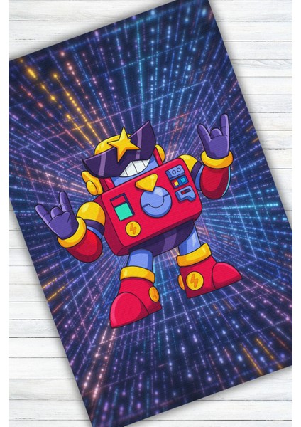 Surge Figürlü Renkli Halı Dijital Baskılı Pamuk Dokuma Kaymaz Tabanlı Yıkanabilir Antialerjik Pati Dostu Oyun Halısı modelleri