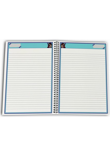 Genshin Impact Chasca Çizgili A4 Okul Defteri 72 Yaprak fırsatları