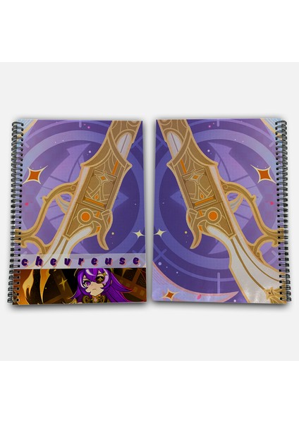 Genshin Impact Chevreuse Kareli A4 Okul Defteri 72 Yaprak