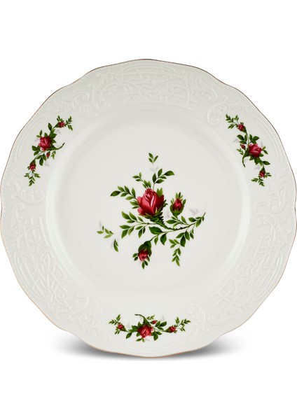 Vintage Rose Pasta Tabağı 20 cm Krem modelleri