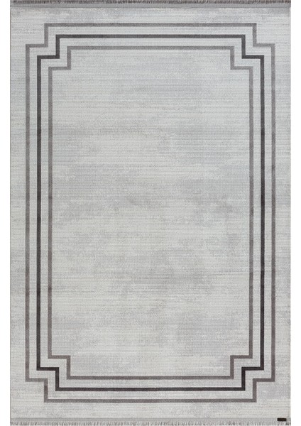 Trend 2803 Gri Akrilik Salon, Mutfak, Yatak Odası Halısı Makinede Yıkanabilir