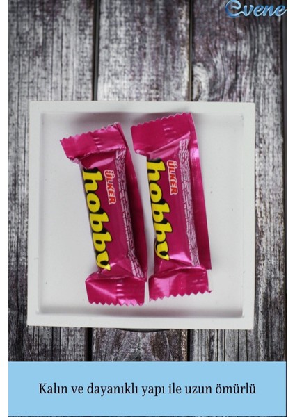 Şekerlik Sunumluk Drajelik Dekoratif Tabak Dörtgen Model