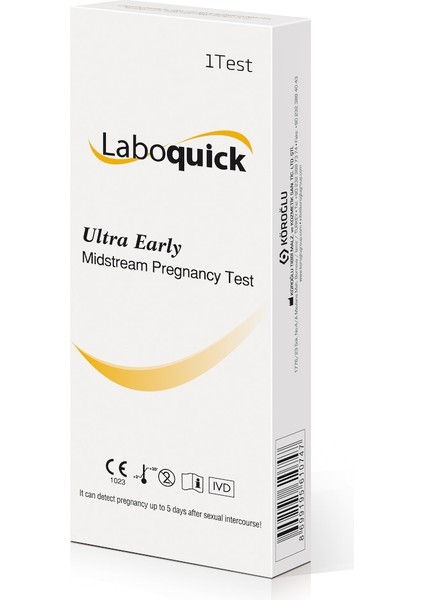 Ultra Erken Hamilelik Testi 1 Test x 5 Paket fiyatları