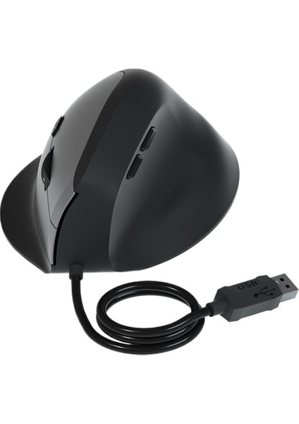 Kablolu Dikey Fare Ergonomik Oyun Sessiz Ofis Öğrenci Faresi (Yurt Dışından)