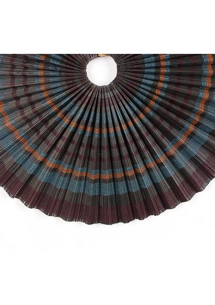 Mylamp Ravi 35X48 Cm. Siyah & Renkler Bambu Akordeon Yelpaze fırsatları