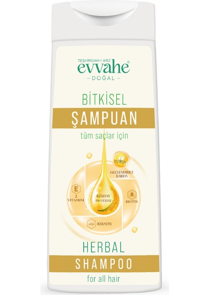 Bitkisel Şampuan Tüm Saç Tipleri İçin Güçlendirici Etki 290 ml fiyatları