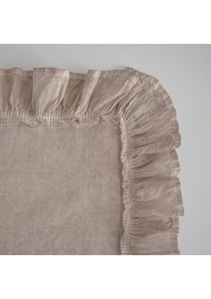 Miranda Çift Kişilik Nevresim Takımı %100 Keten Bej 200X220 cm indirimleri