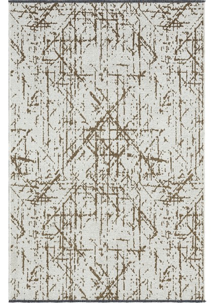 Ares Krem Gold Halı Yıkanabilir Kaymaz Taban Şönil Kilim Dokuma Pamuk Taban Kilim NV33 100 x 200 cm fiyatları