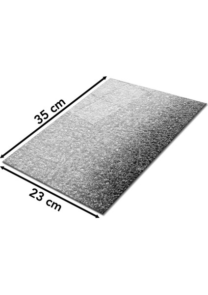 Gümüş Tasarım Cam Kesme Tahtası , Silikon Ayaklı, Isıya Kırılmaya Dayanıklı, Sunum Kesim Tablası fiyatları