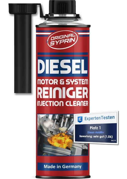 Orijinal Dizel Sistem Temizleyici 500ML, Dpf ve Enjektör Temizleme, Motor Performansını Artırır