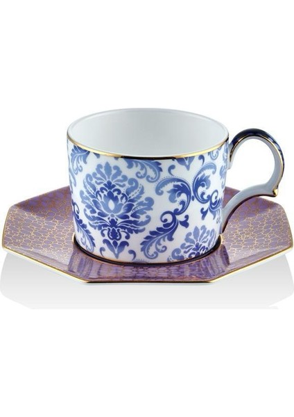Tea Delight Çay Fincanı Prussian Blue Blooming Baroque 1 Adet