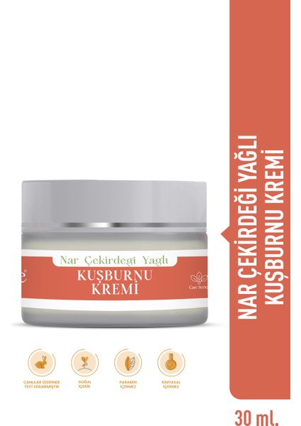 Kuşburnu Kremi (Doğal Vazelin) 30 Ml.