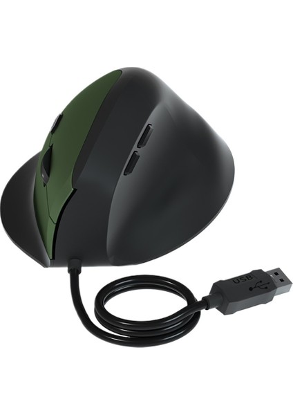 Kablolu Dikey Fare Ergonomik Oyun Sessiz Ofis Öğrenci Faresi (Yurt Dışından)
