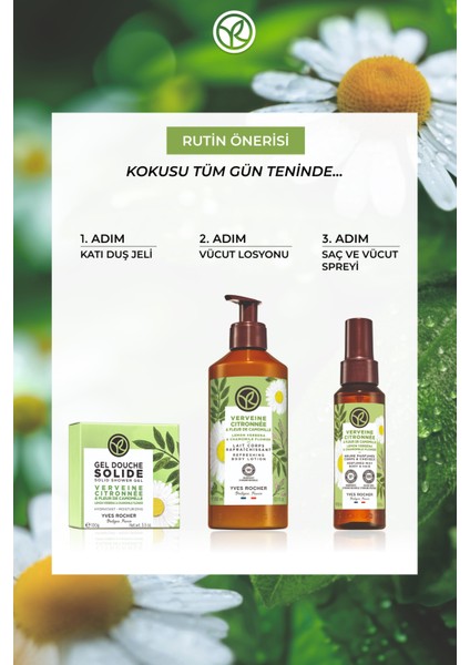 Katı Duş Jeli - Nemlendirici Tazeleyici Mine Çiçeği Papatya -Sls,sles Içermez,vegan indirimleri