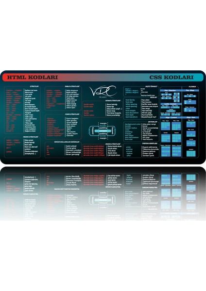 Css-Html Kodları Mousepad 80X40CM Kaymaz Kauçuk Taban fiyatları